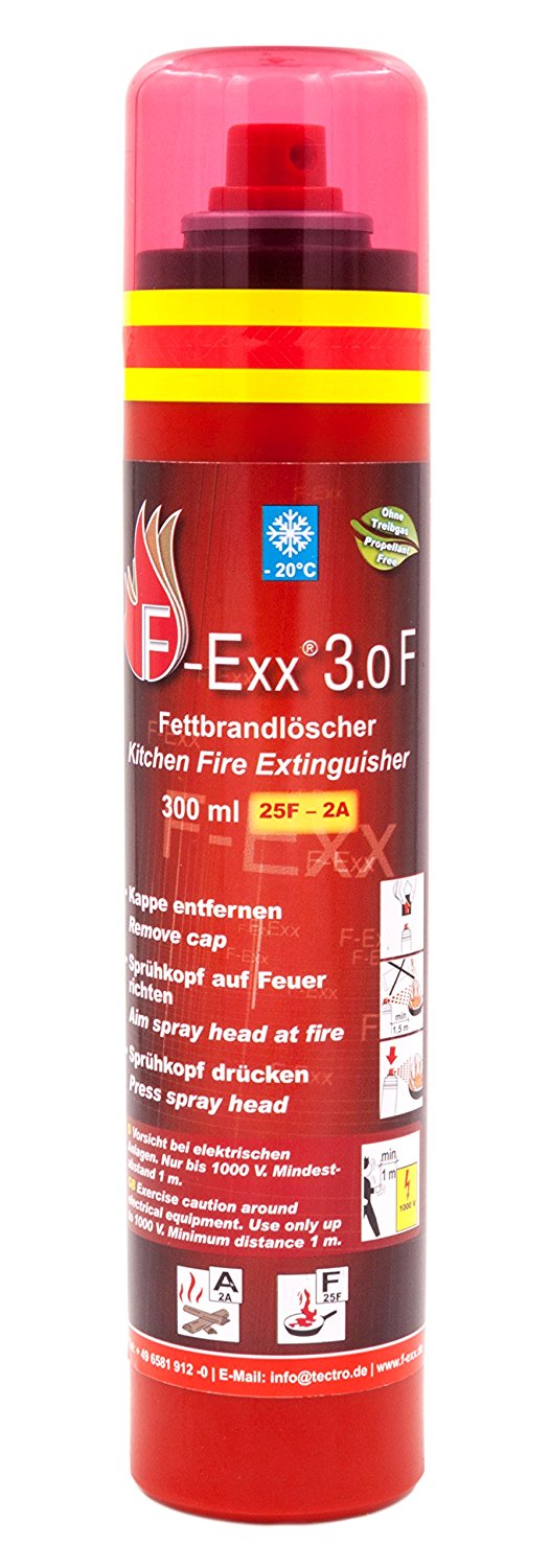 F-Exx® 3.0 F - Der Fett- und Festbrand-Feuerlöscher für die Küche und beim Grillen - platz 5